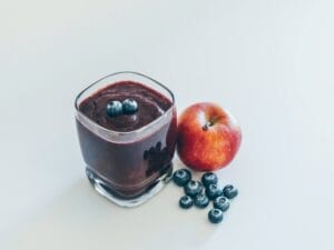 A delicious berry smoothie